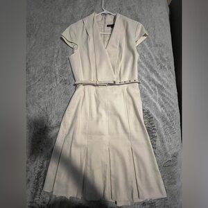 Antonio Melani white dress with belt